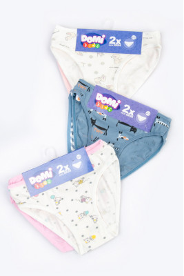 Набір трусів для дівчаток (з 2-х штук)